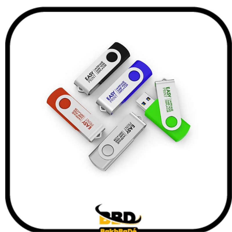 11€09 sur ARETOP Lot de 5 Clé USB 1Go Flash Drive 2.0 Mémoire Stick  Stockage Pivotantes Porte Clef USB U Disque 5 Couleurs Mélangées (1Go) - Clé  USB - Achat & prix