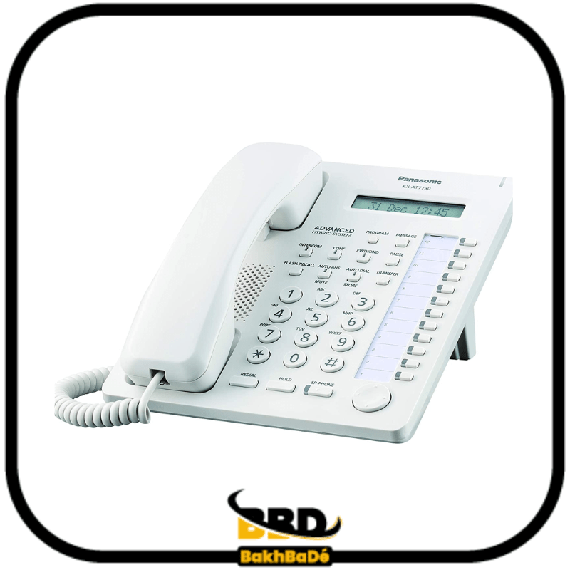 Téléphone fixe filaire Panasonic KX-TS880MX (blanc) ORIGINAL