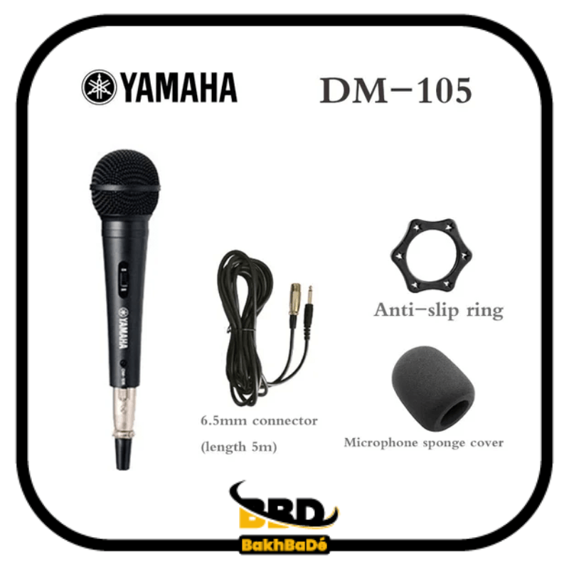 Microphone Dynamique Filaire YAMAHA DM-105 – BakhBaDe